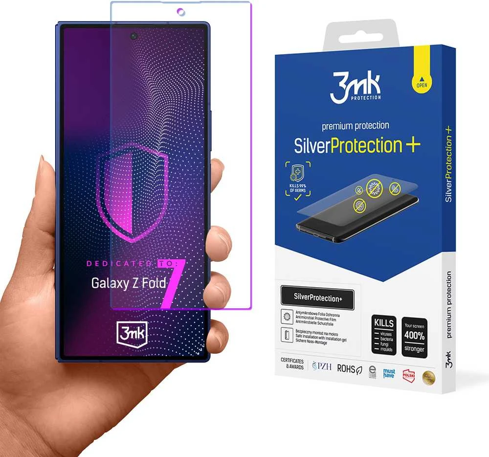 Nezatříděno „Samsung Galaxy Z Fold 7“ – 3 mk sidabrinė apsauga+