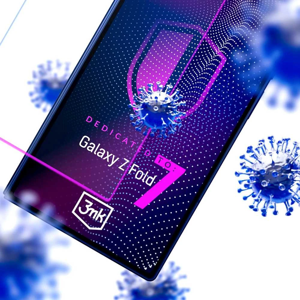 LCD apsauginė plėvelė 3mk Sidabrinis Protection+ Folded Edition Samsung F966 Z Fold7