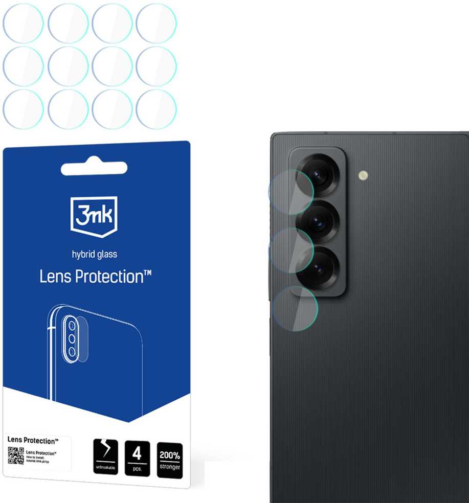Samsung Galaxy Z Fold Special Edition (priekyje) – 3mk objektyvo apsauga