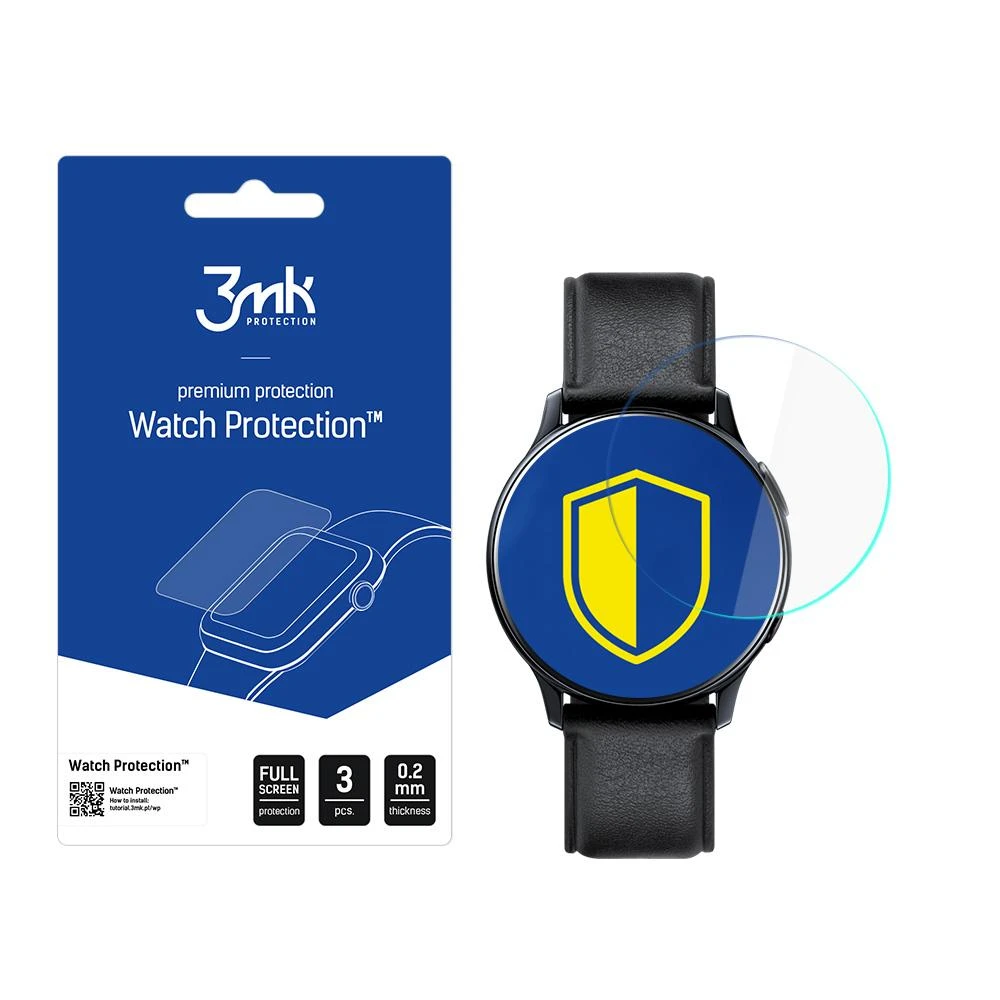LCD apsauginė plėvelė 3MK Watch ARC Samsung Watch Active 2 40mm 3vnt