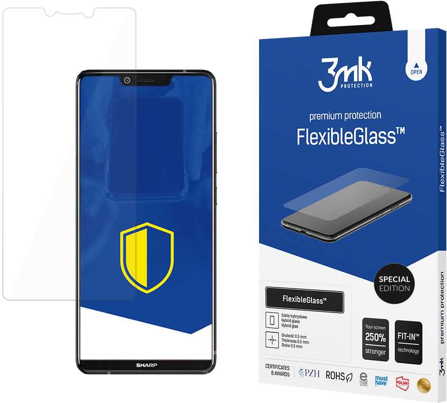 3Mk Protection Sharp Aquos D10 - 3mk FlexibleGlass Special Edition