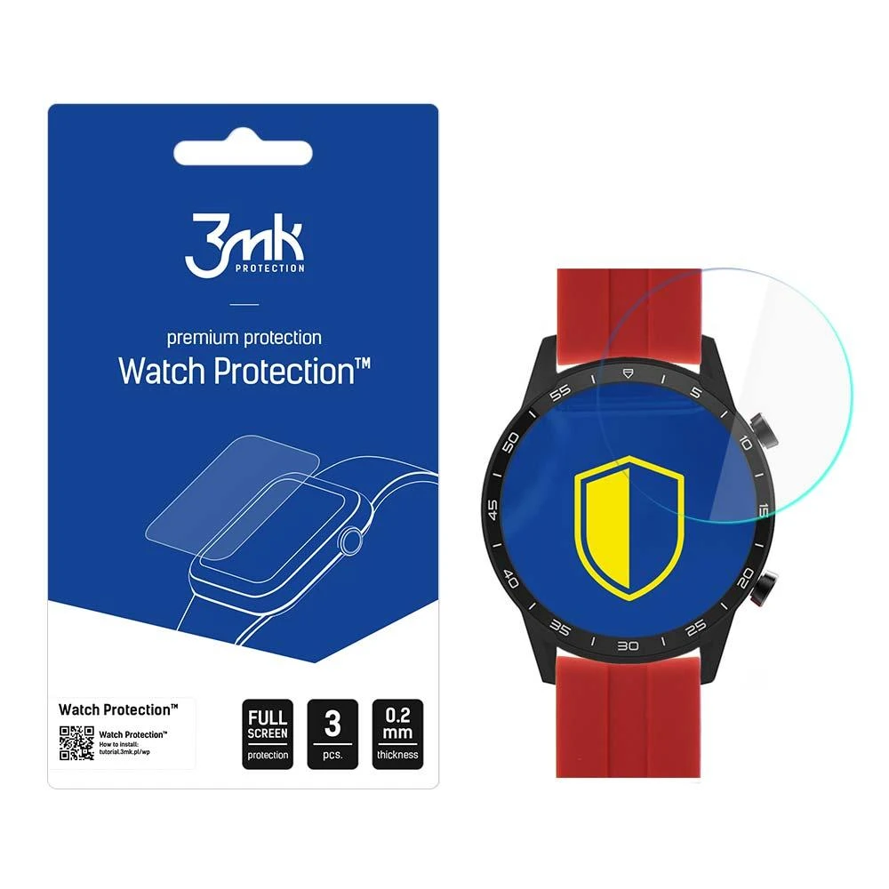 3Mk Protection Vector Smart VCTR-32-22BK RD 45mm – 3mk Laikrodžio apsauga FlexibleGlass