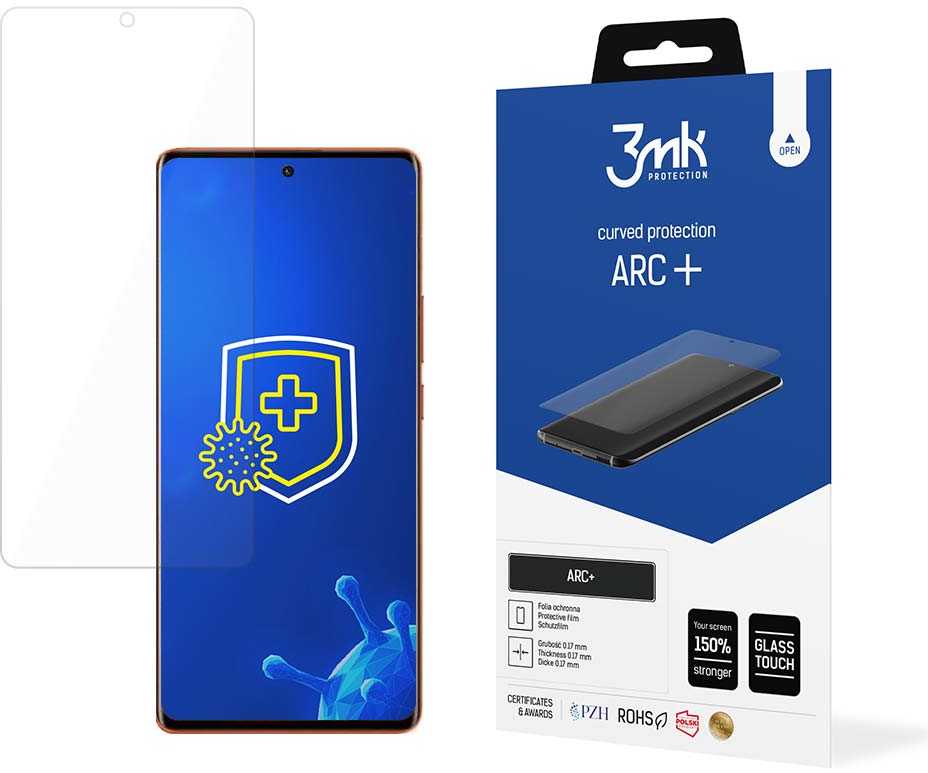 3mk ARC+ plėvelė Vivo X80 Pro