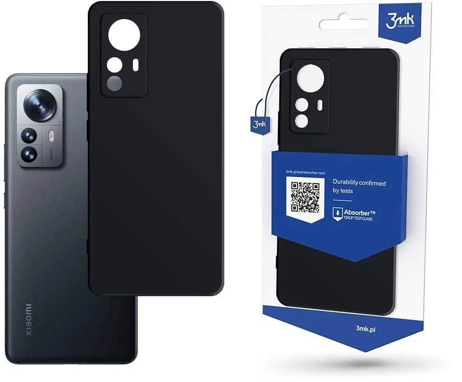 Dėklas 3mk Matt Case Xiaomi 12 Pro juodas