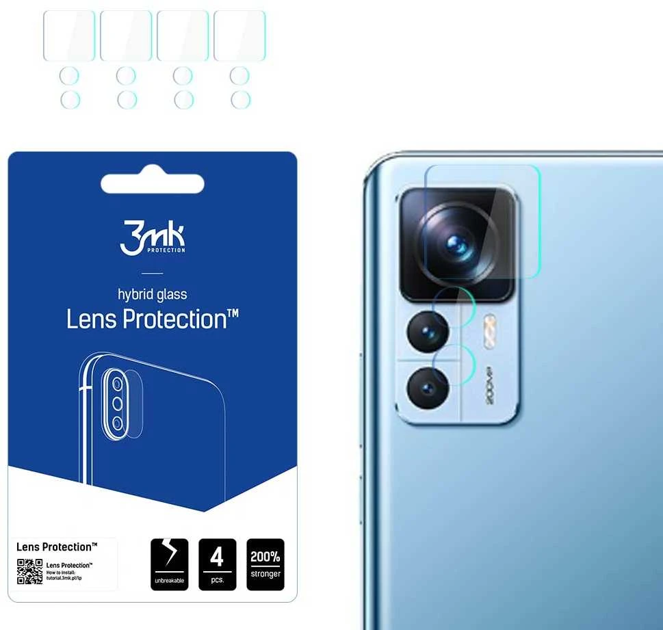 3mk Lens Protection™ hibridinis fotoaparato stiklas Xiaomi 12T / 12T Pro