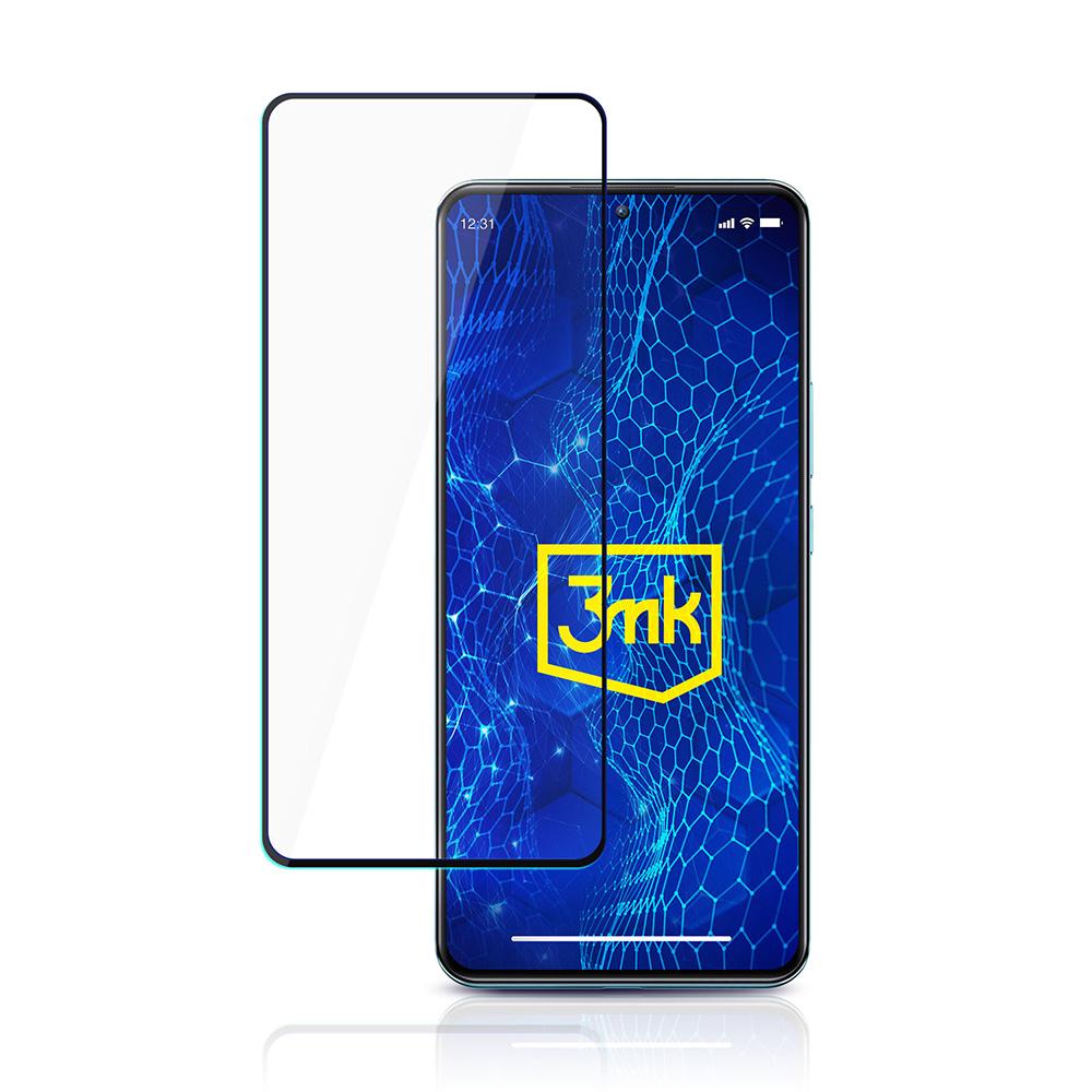 LCD apsauginis stikliukas 3mk Hard Glass Max Lite Xiaomi 12T juodas