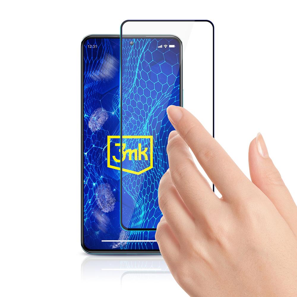 LCD apsauginis stikliukas 3mk Hard Glass Max Lite Xiaomi 12T Pro juodas