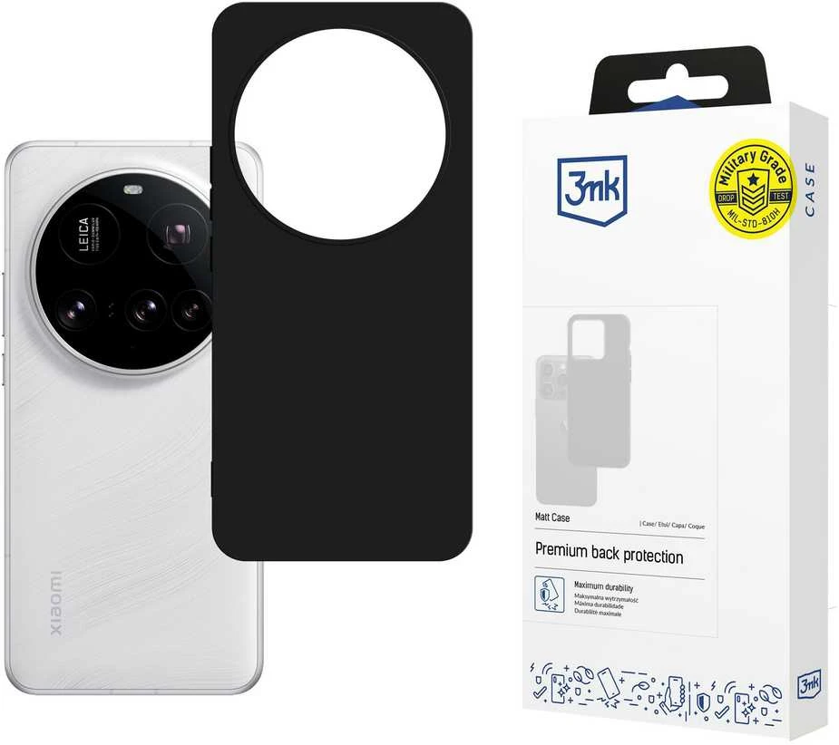 Dėklas 3mk Matt Case Xiaomi 15 Ultra juodas
