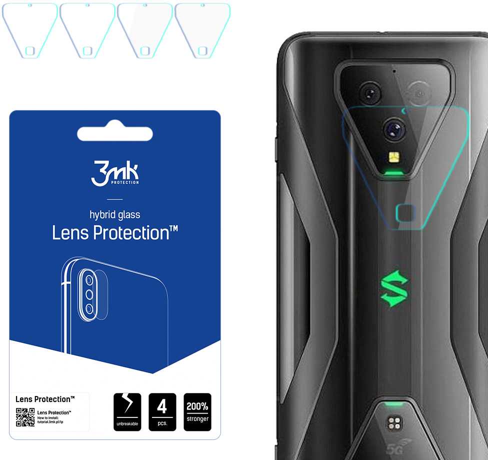 Xiaomi Juodas Shark 3 Pro – 3mk Lens Protection™