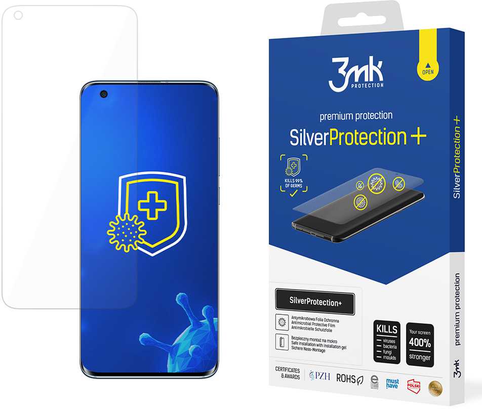 Xiaomi Mi 10/Mi 10 Pro – 3mk SilverProtection+