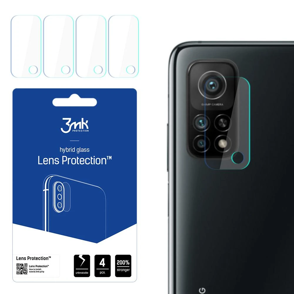 „Xiaomi Mi 10T“ / „Mi 10T Pro 5G“ – „3mk Lens Protection™“.