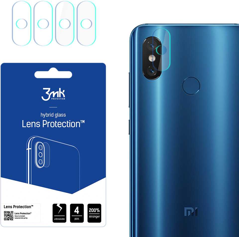 Xiaomi Mi 8 - 3mk Lens Protection ™