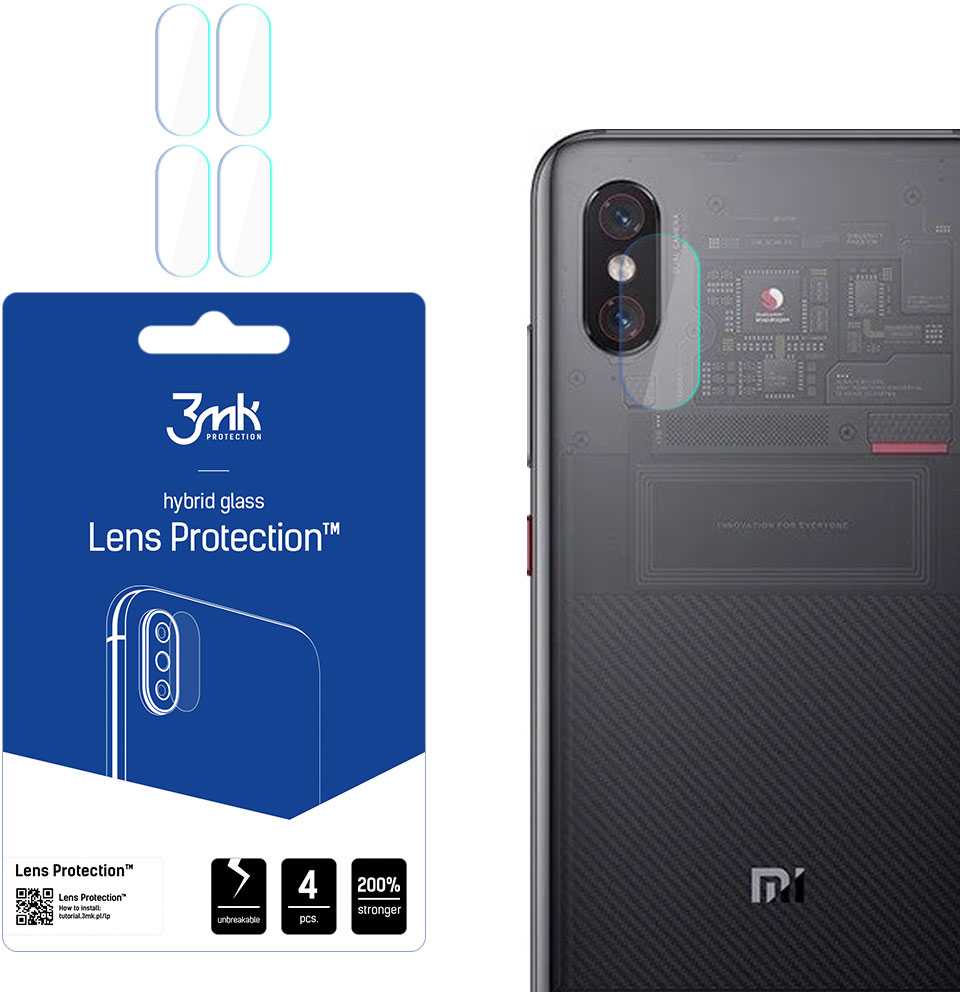 Xiaomi Mi 8 Pro - 3mk Lens Protection