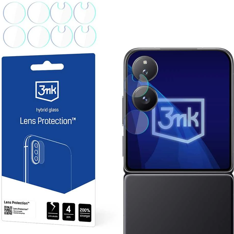 3MK Lens Protect Xiaomi Mix Flip (front) kameros apsauga 4vnt.