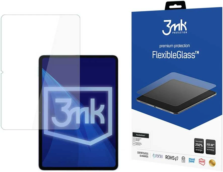 Hibridinis 3mk „FlexibleGlass“ stiklas, skirtas „Xiaomi Pad 7 7 Pro“ – iki 13 colių