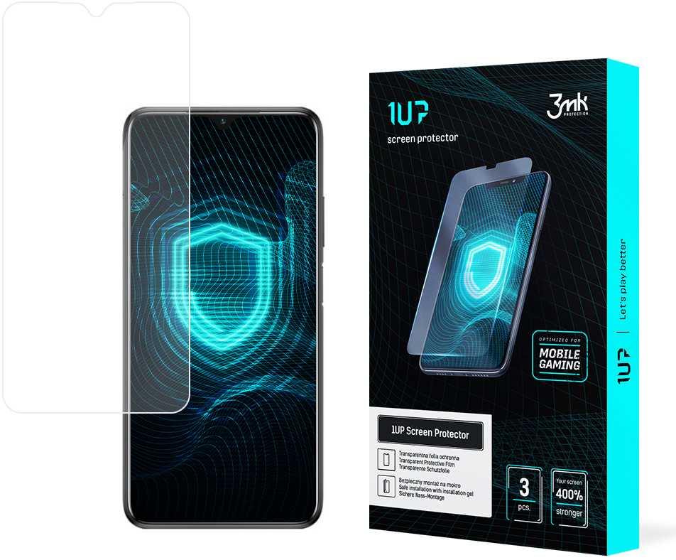 3MK Folija 1UP Xiaomi POCO M3 Gaming 3vnt