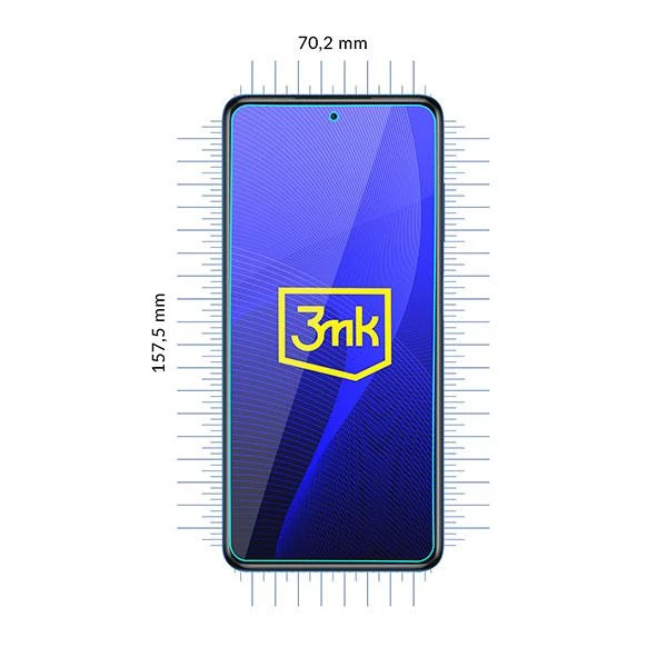 LCD apsauginė plėvelė 3MK Flexible Glass Xiaomi Poco X3/Poco X3 NFC/Poco X3 Pro
