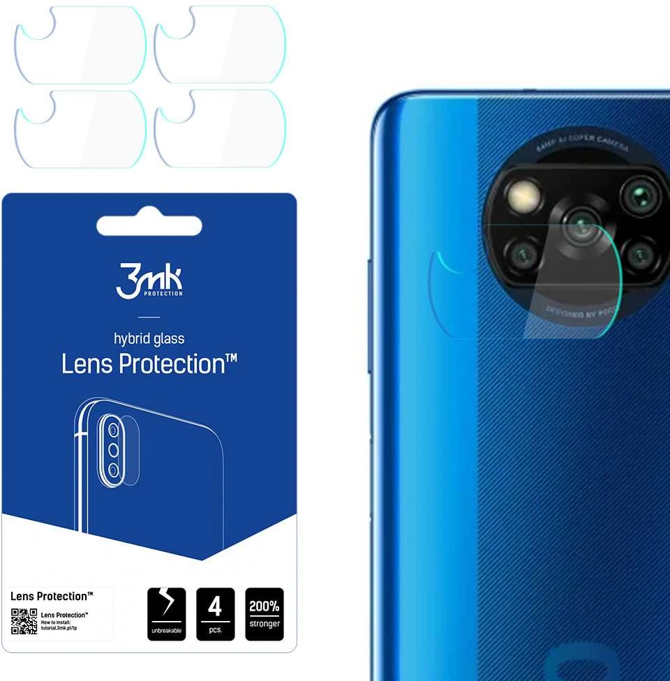 Xiaomi POCO X3 – 3mk Lens Protection™