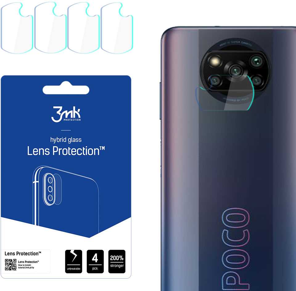 Xiaomi POCO X3 Pro – 3mk Lens Protection™