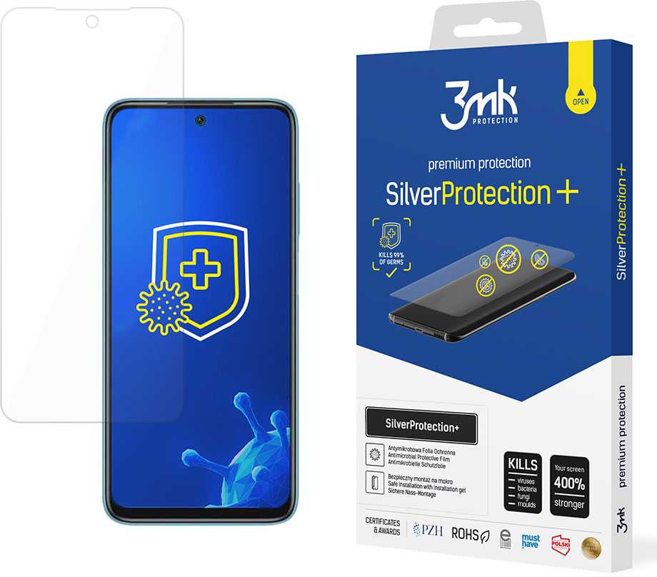 Xiaomi Redmi 10 2022 – 3mk SilverProtection+
