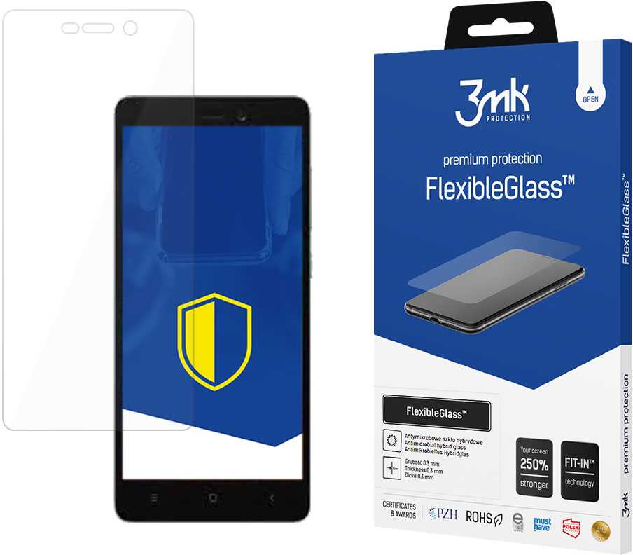 3MK FlexibleGlass Xiaomi Redmi 3s hibridinis stiklas