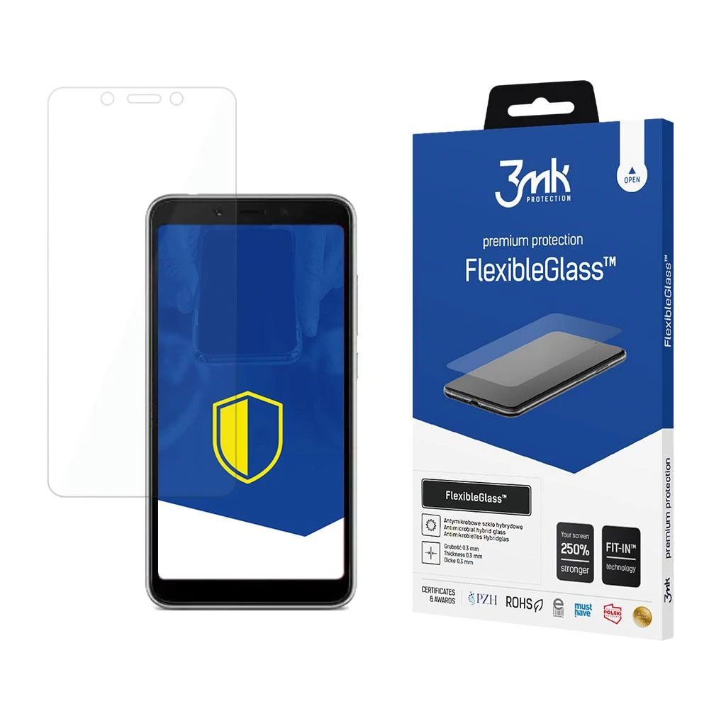 3mk hibridinis stiklas FlexibleGlass, skirtas Xiaomi Redmi 6 Global