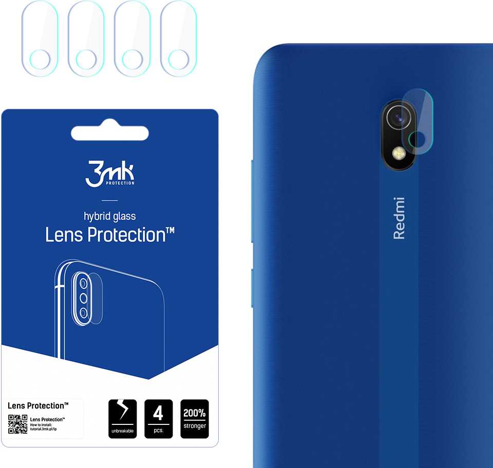 Xiaomi Redmi 8A - 3mk Lens Protection