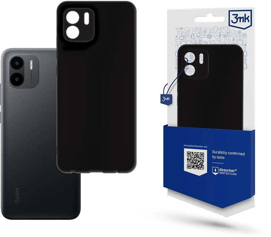 Dėklas 3mk Matt Case Xiaomi Redmi A1/Redmi A2 juodas