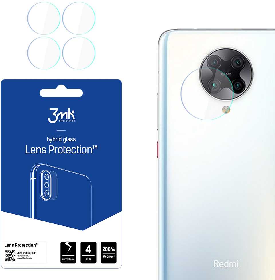 Xiaomi Redmi K30 Pro 5G - 3mk Lens Protection