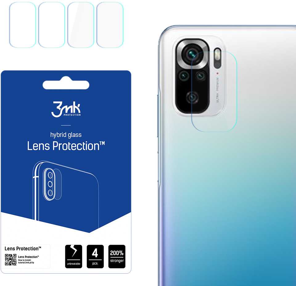 Xiaomi Redmi Note 10/10s 4G – 3mk Lens Protection™