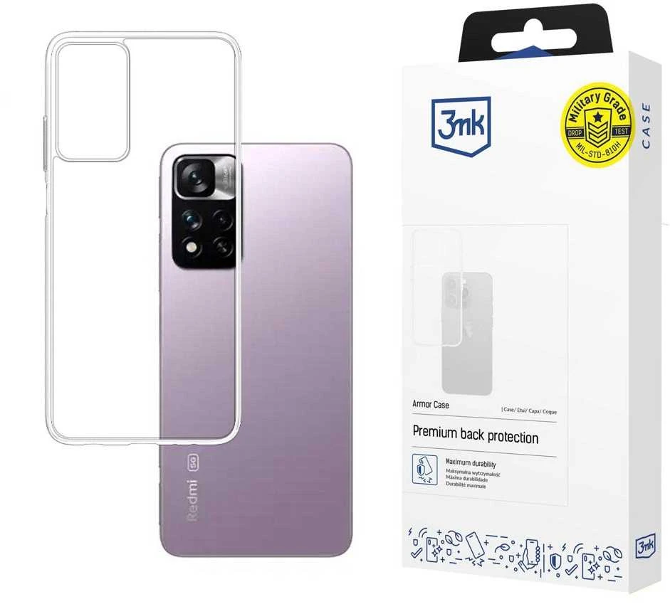 Dėklas Nezatříděno 3mk Armor Case for Xiaomi Redmi Note 11 5G - Transparent