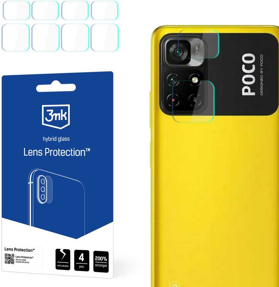 3mk Lens Protection™ hybrid camera glass Xiaomi Redmi Note 11S 5G / Poco M4 Pro 5G