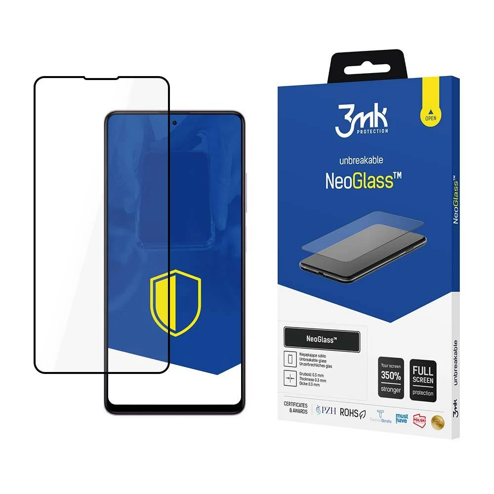 3MK NeoGlass Xiaomi Redmi Note 12 Pro12 Pro+/12E / POCO X5 Pro juodas