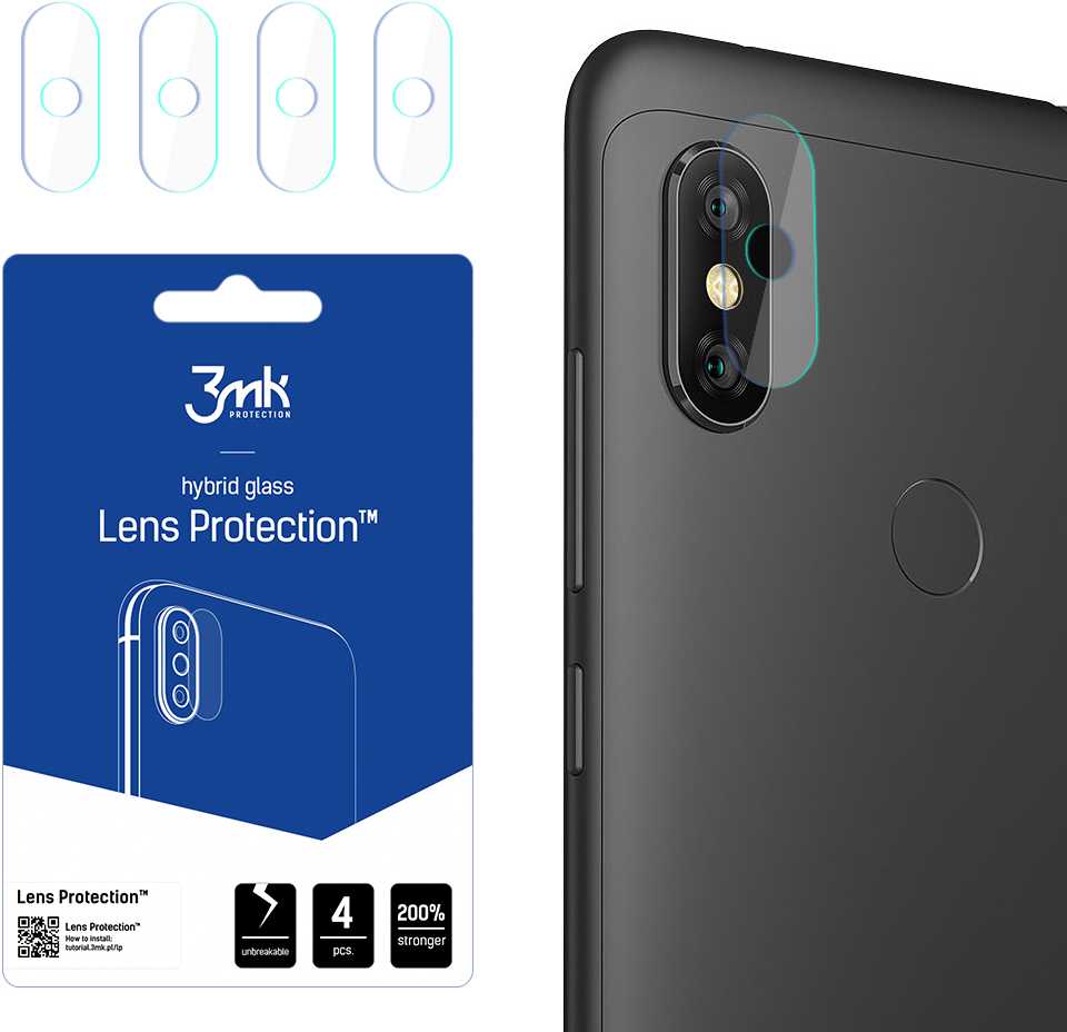 Xiaomi Redmi Note 6 Pro Global - 3mk Lens Protection