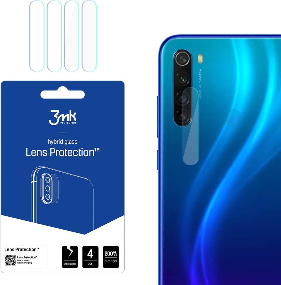 Xiaomi Redmi Note 8 2021 - 3mk Lens Protection