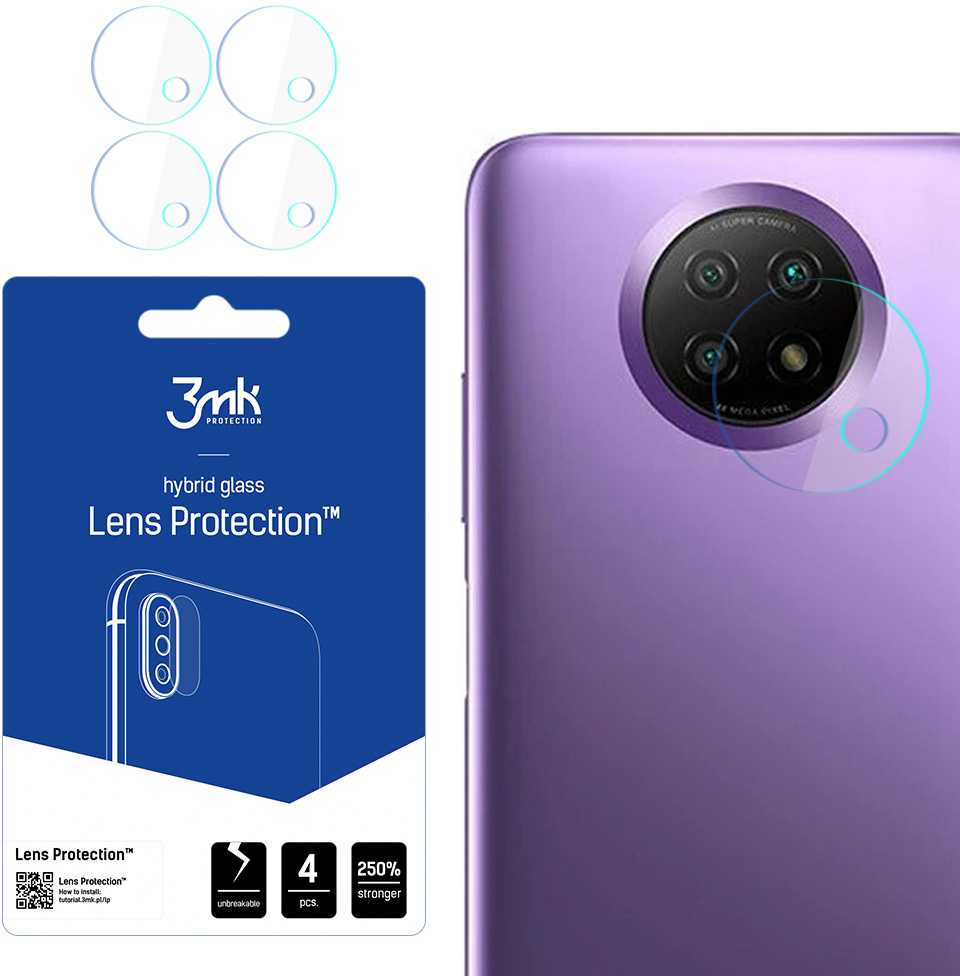 Xiaomi Redmi Note 9 5G - 3mk Lens Protection