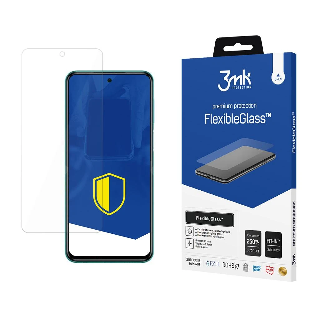 LCD apsauginė plėvelė 3MK Flexible Glass Xiaomi Redmi Note 9 Pro