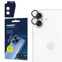 3mk Hardy Lens Protection Pro Kameros apsauga with Juodas Frame Apple iPhone 16 / 16 Plus