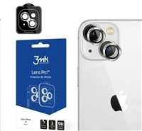 Apsauginis stiklas telefono kamerai Apple iPhone 15 3MK Lens Protection Pro rožinės spalvos