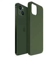 Dėklas 3Mk apsauga 3mk Hardy silikoninis MagCase iPhone 15 Plus - žalias