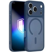Dėklas 3MK Misty MagCase, skirtas iPhone 17 Pro Max / 18 Pro Max – Mėlyna