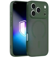 3mk Misty MagCase telefono dėklas su MagSafe palaikymu iPhone 17 Pro Max | iPhone 18 Pro Max žalias