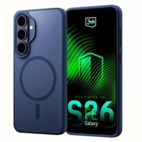 Dėklas 3mk Samsung Galaxy S26 FE - Smoke MagCase Mėlyna (W-3SmoMgBlu-SGS26FE)