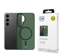 Dėklas Nezatříděno 3mk dūminis „MagCase“, skirtas „Samsung Galaxy S24“ - Žalias-permatomas