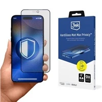 3mk HardGlass Matt Max Privacy grūdintas stiklas, skirtas iPhone 18 Pro Max