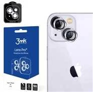 Apsauginis stiklas kamerai Apple iPhone 14 9H 3mk Lens Protection Pro series lens - violetinė