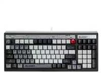 Klaviatūra A4Tech Bloody B950 su pašvietimu mechaninė žaidimams klaviatūra RGB, Brown Switch, USB, CZ, pilka
