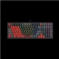 Klaviatūra žaidimams A4Tech Bloody S98 Sports BLMS Raudona Plus su laidu mechaninė su pašvietimu juoda
