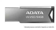 ADATA DUOMENYS | FlashDrive UV250 | 16 GB | A tipo USB | Sidabrinis