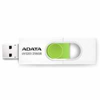 ADATA | USB atmintinė | UV320 | 256 GB | USB A tipo | Baltas/Žalias